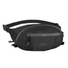 Поясная сумка Helikon-Tex BANDICOOT Waist Pack - Cordura — Black / Shadow Grey