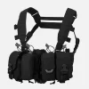 Нагрудная платформа Direct Action HURRICANE HYBRID CHEST RIG - Cordura — Black