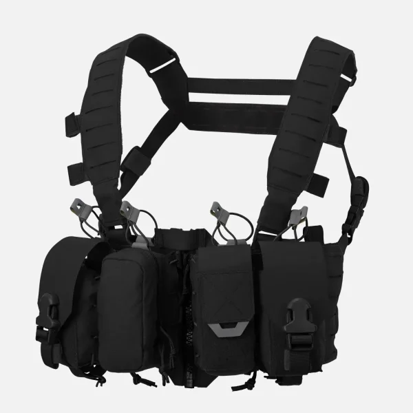 Нагрудная платформа Direct Action HURRICANE HYBRID CHEST RIG - Cordura — Black
