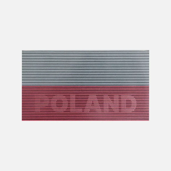 Polish large patch flag — True Colors