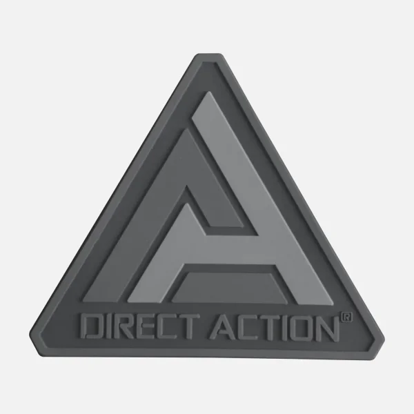 Нашивка Direct Action DIRECT ACTION Logo Patch - PVC — Black