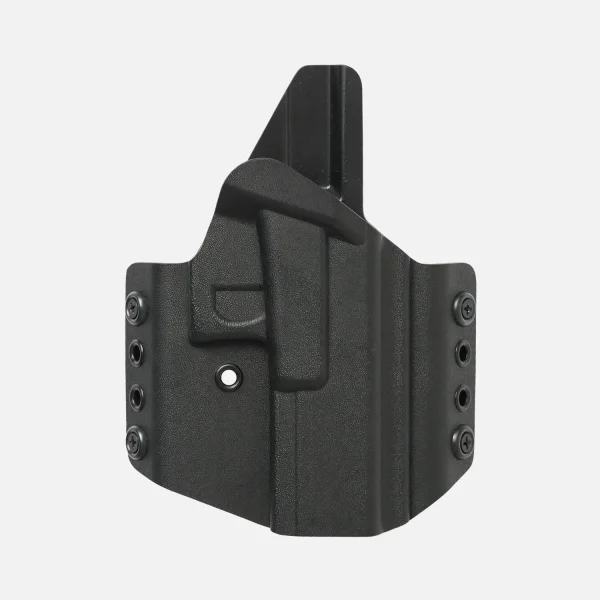 Кобура Direct Action G17 OWB ZERO CANT NO LIGHT HOLSTER - Full Kydex — Black