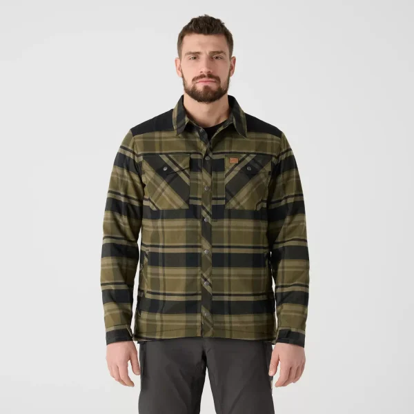 Рубашка Helikon-Tex Winter Warden Shirt — New Green Plaid