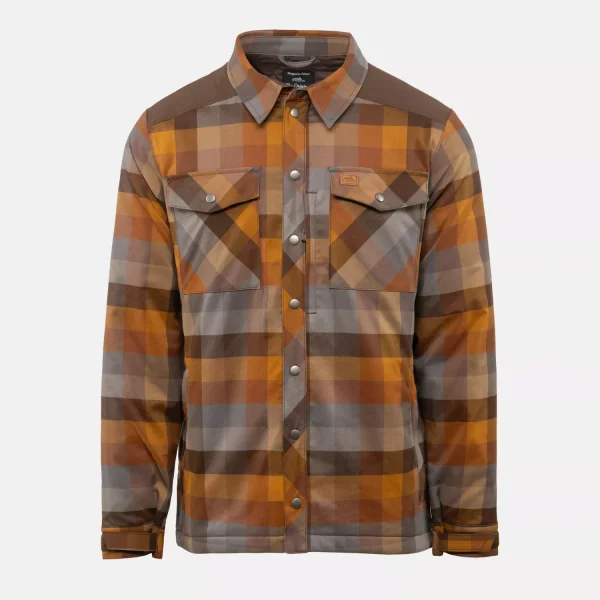 Рубашка Helikon-Tex Winter Warden Shirt — Light Brown Plaid