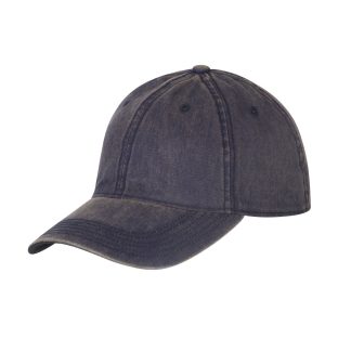 Plain Snapback Cap - Dirty Washed Cotton