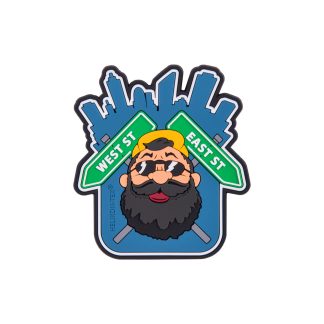 Beardman URBAN Patch - PVC