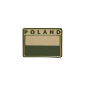 POLISH Subdued Flag Patch POLAND