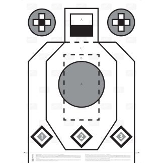 RXQT - Rifle Excercise/Qualification Target - Paper